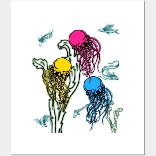 Pansexual Jellyfish Posters and Art